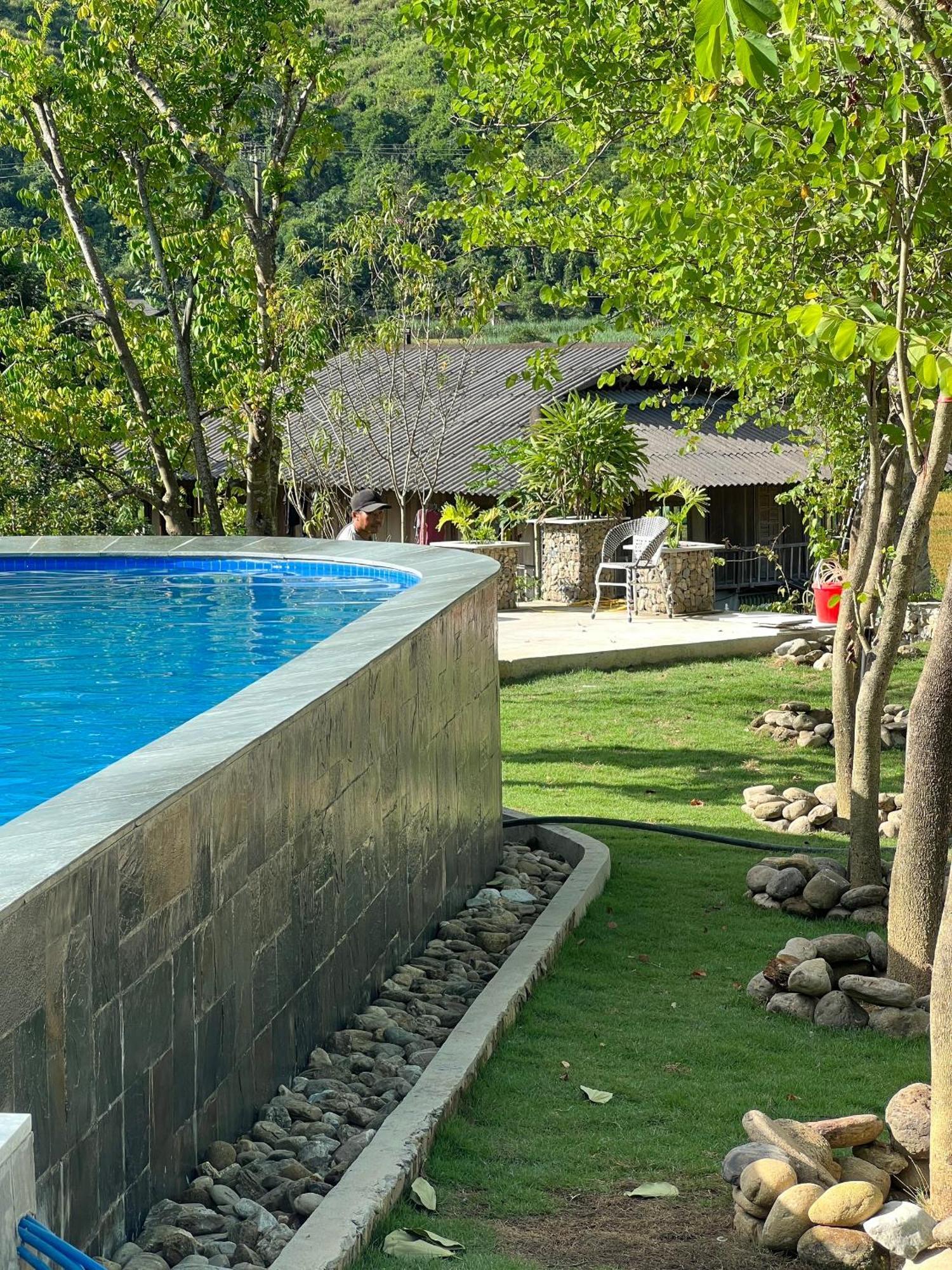 Tom'S Du Gia Homestay Lang Cac Экстерьер фото